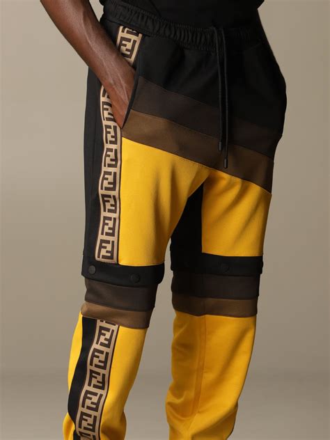 fendi pants men's|Fendi jogging pants.